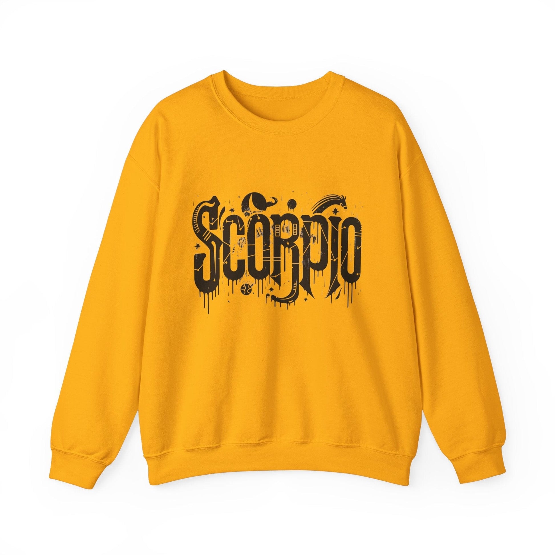 Sweatshirt S / Gold Shadow Strike Scorpio Sweater: Depths Unveiled