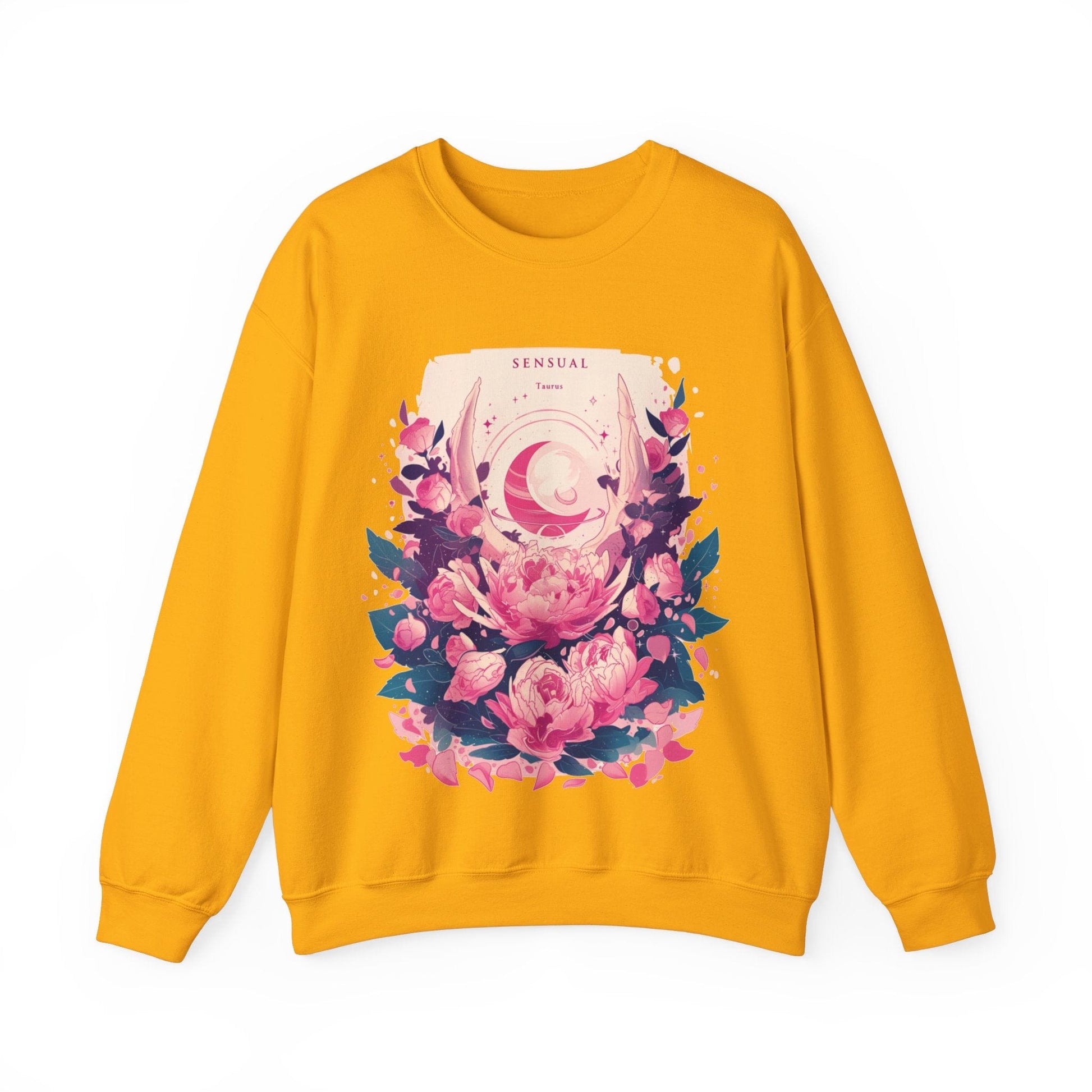 Sweatshirt S / Gold Venus in Taurus: Sensual Astrology Sweater