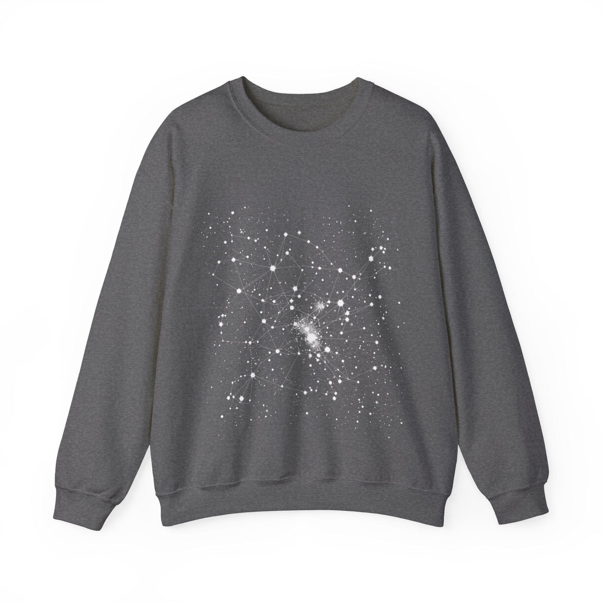 Sweatshirt S / Graphite Heather Cosmic Lines Sweater