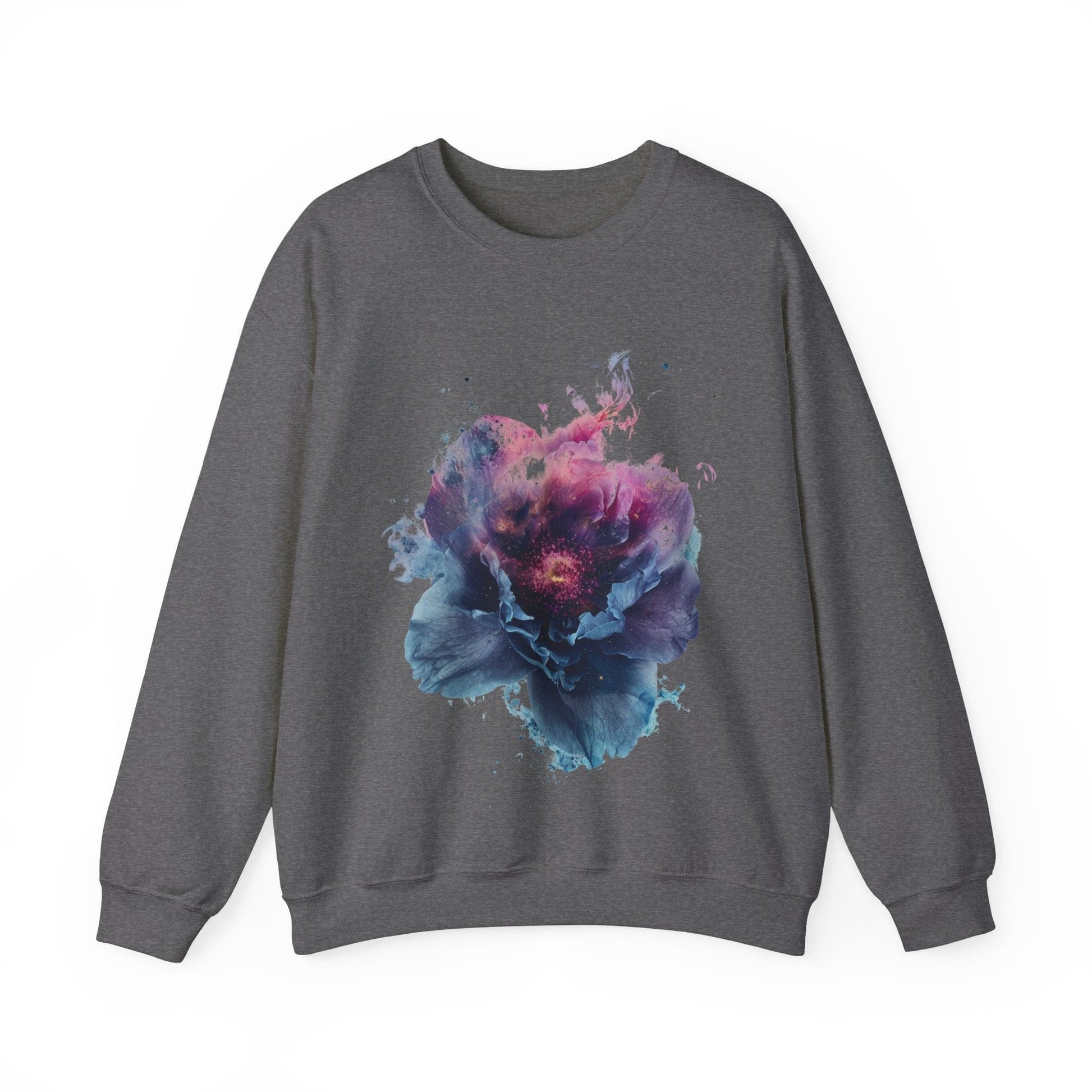 Sweatshirt S / Graphite Heather Galactic Bloom Sweater