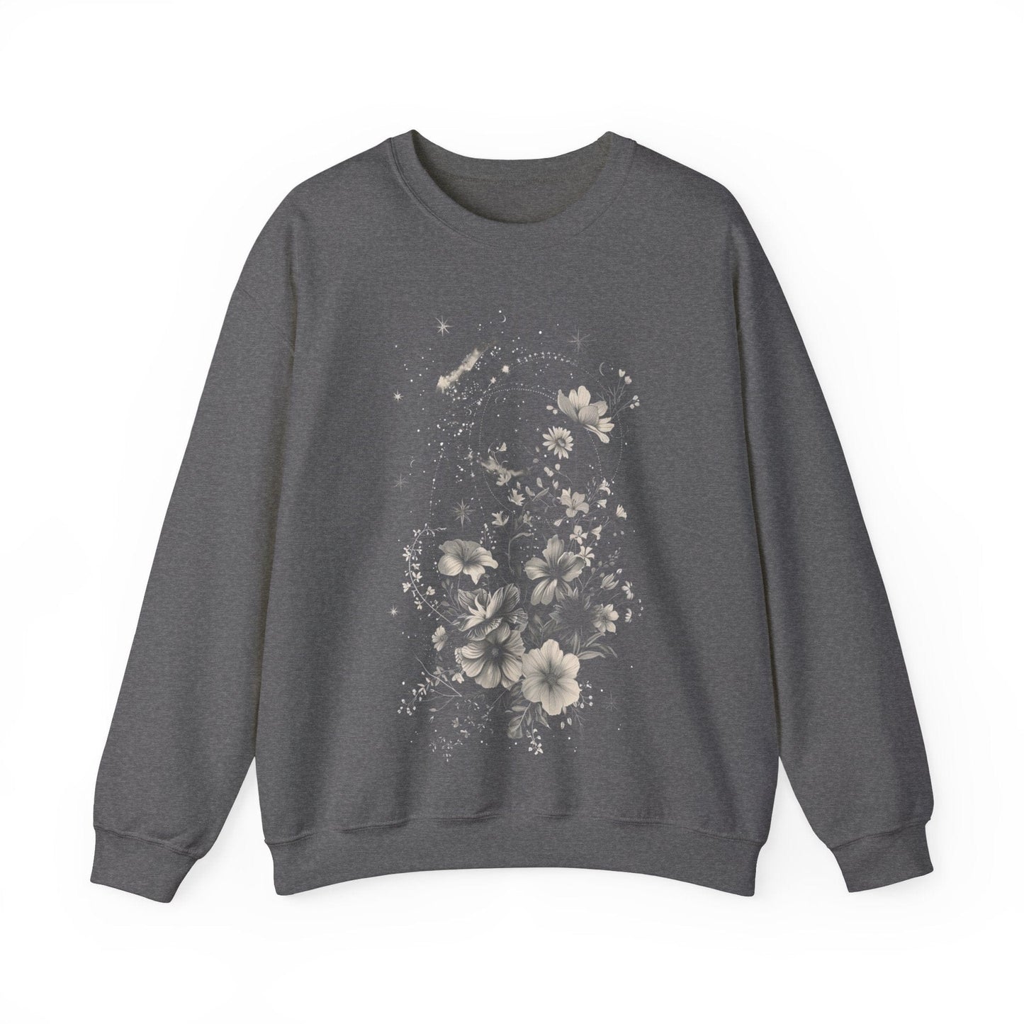 Sweatshirt S / Graphite Heather Lunar Blossom Sweater