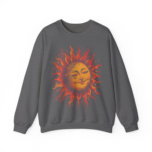 Sweatshirt S / Graphite Heather Shine With Love Sweater