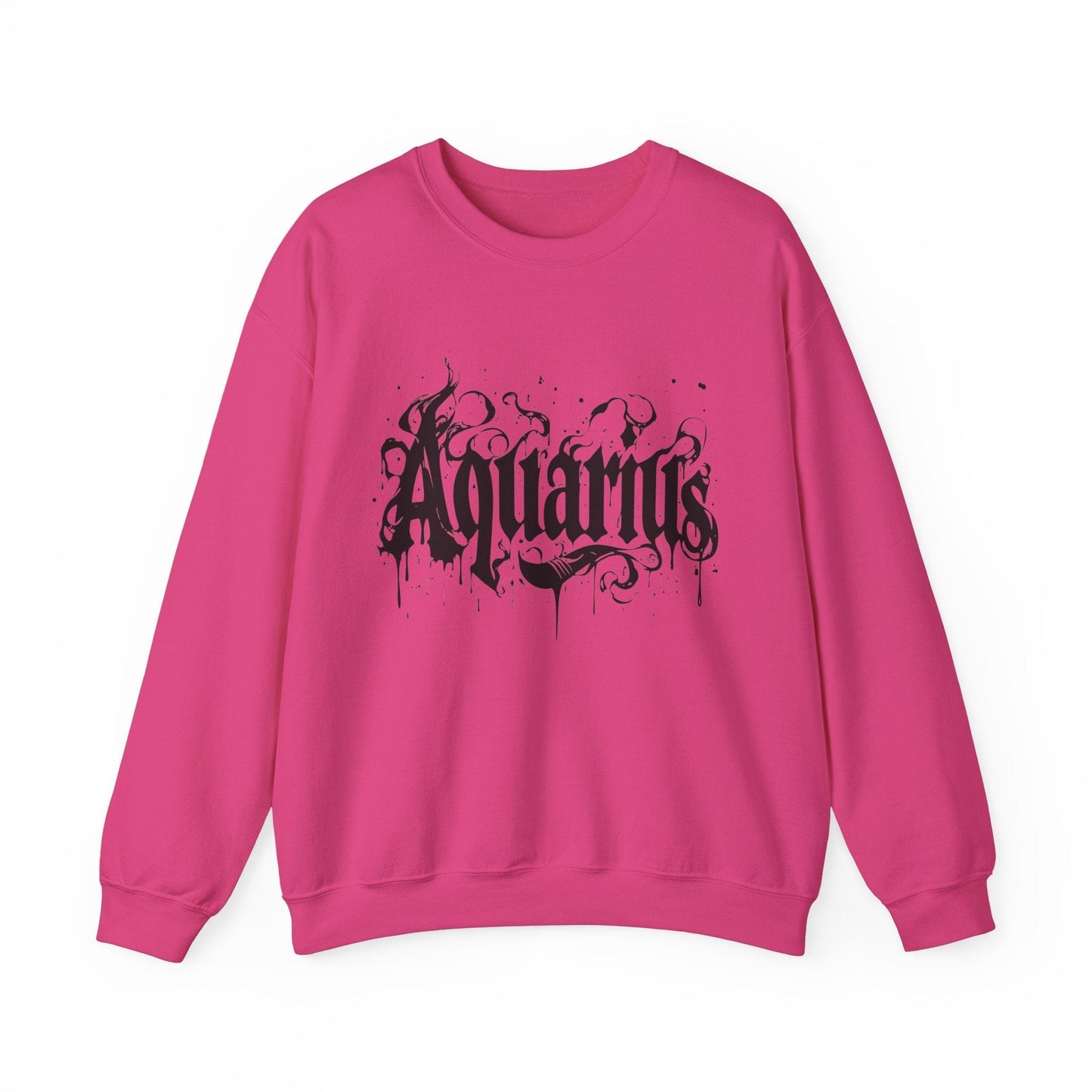 Sweatshirt S / Heliconia Stellar Flow Aquarius Sweater: Embrace the Cosmic Wave