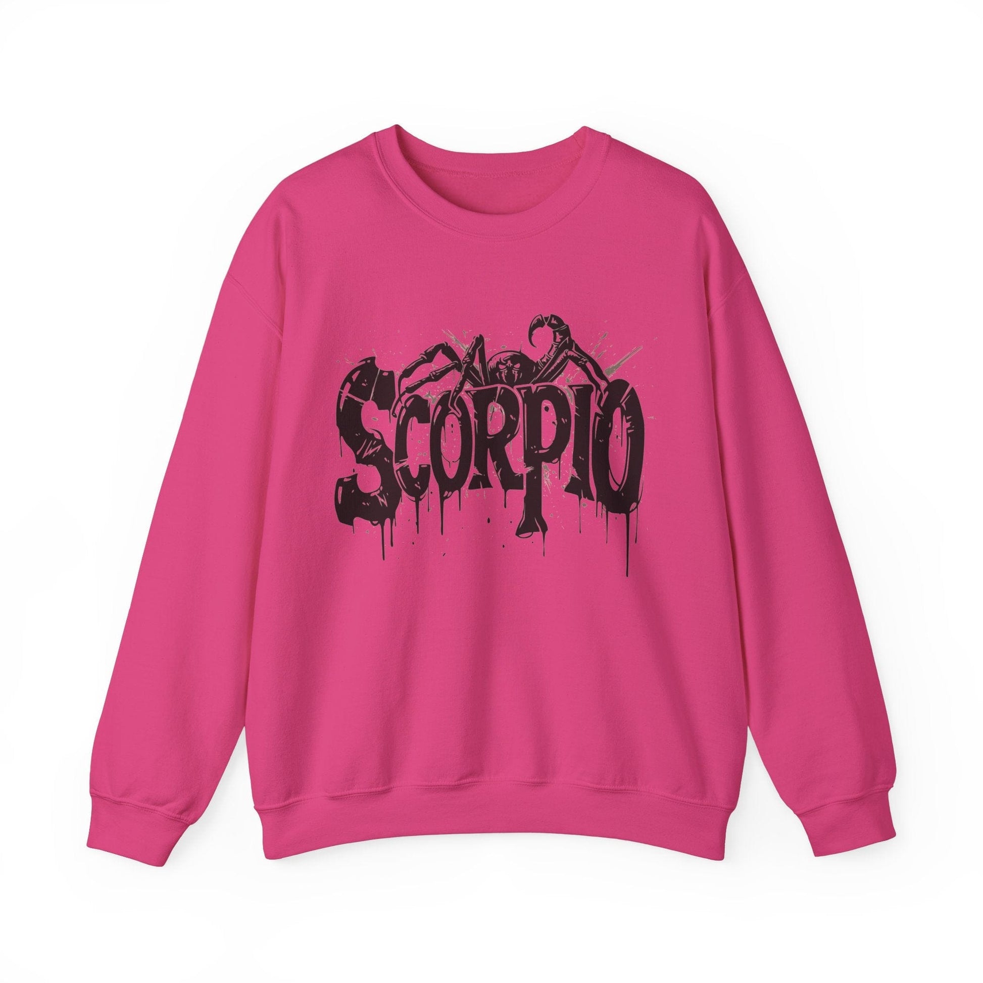 Sweatshirt S / Heliconia Sting of Mystery Scorpio Sweater: Embrace the Darkness