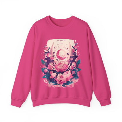 Sweatshirt S / Heliconia Venus in Taurus: Sensual Astrology Sweater