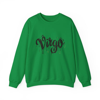 Sweatshirt S / Irish Green "Inkwell Virtue" Virgo Sweater: The Art of Perfection