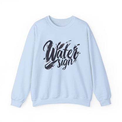 Sweatshirt S / Light Blue Fluid Essence Cancer Sweater: Waves of Intuition