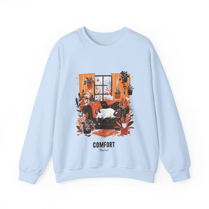 Sweatshirt S / Light Blue Taurus Zodiac Comfort: Astro Seeker Sweater