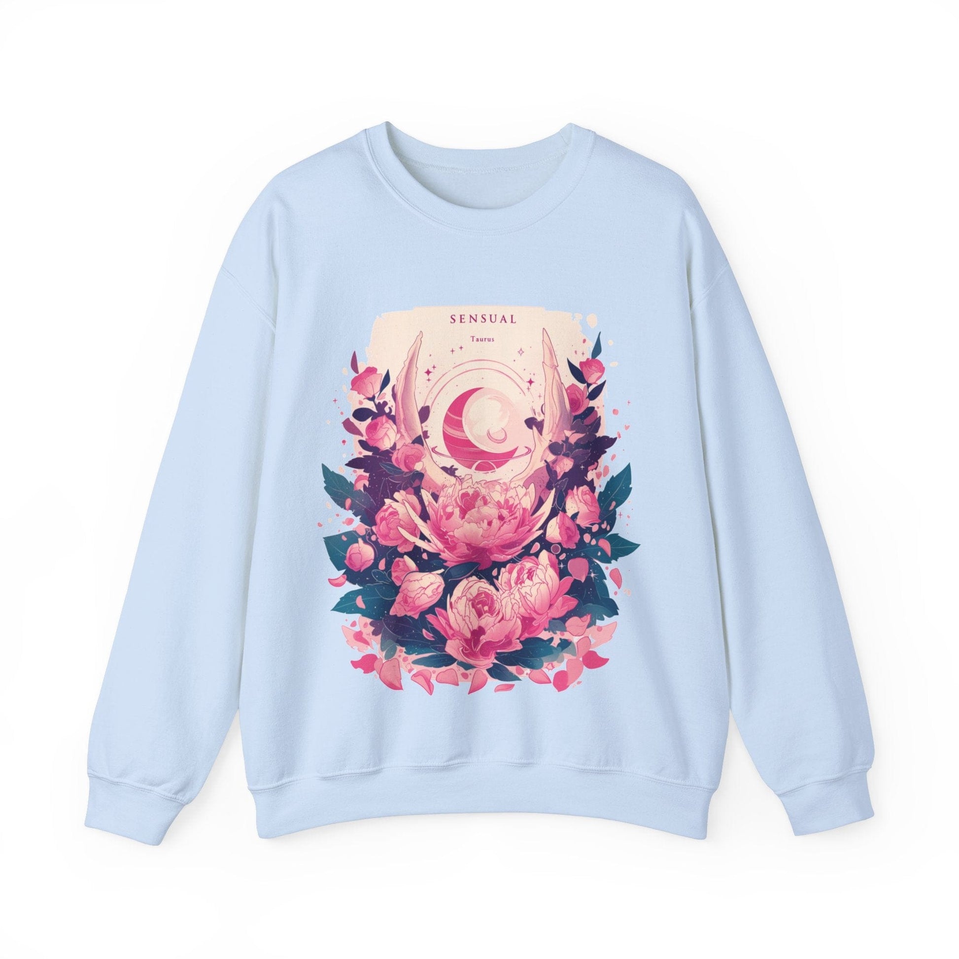 Sweatshirt S / Light Blue Venus in Taurus: Sensual Astrology Sweater