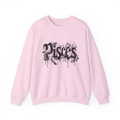 Sweatshirt S / Light Pink Deep Dive Pisces Sweater: Embrace the Creative Flow