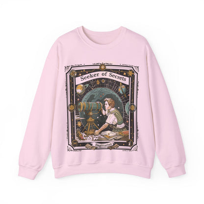 Sweatshirt S / Light Pink Seeker of Secrets Soft Sagittarius Sweater