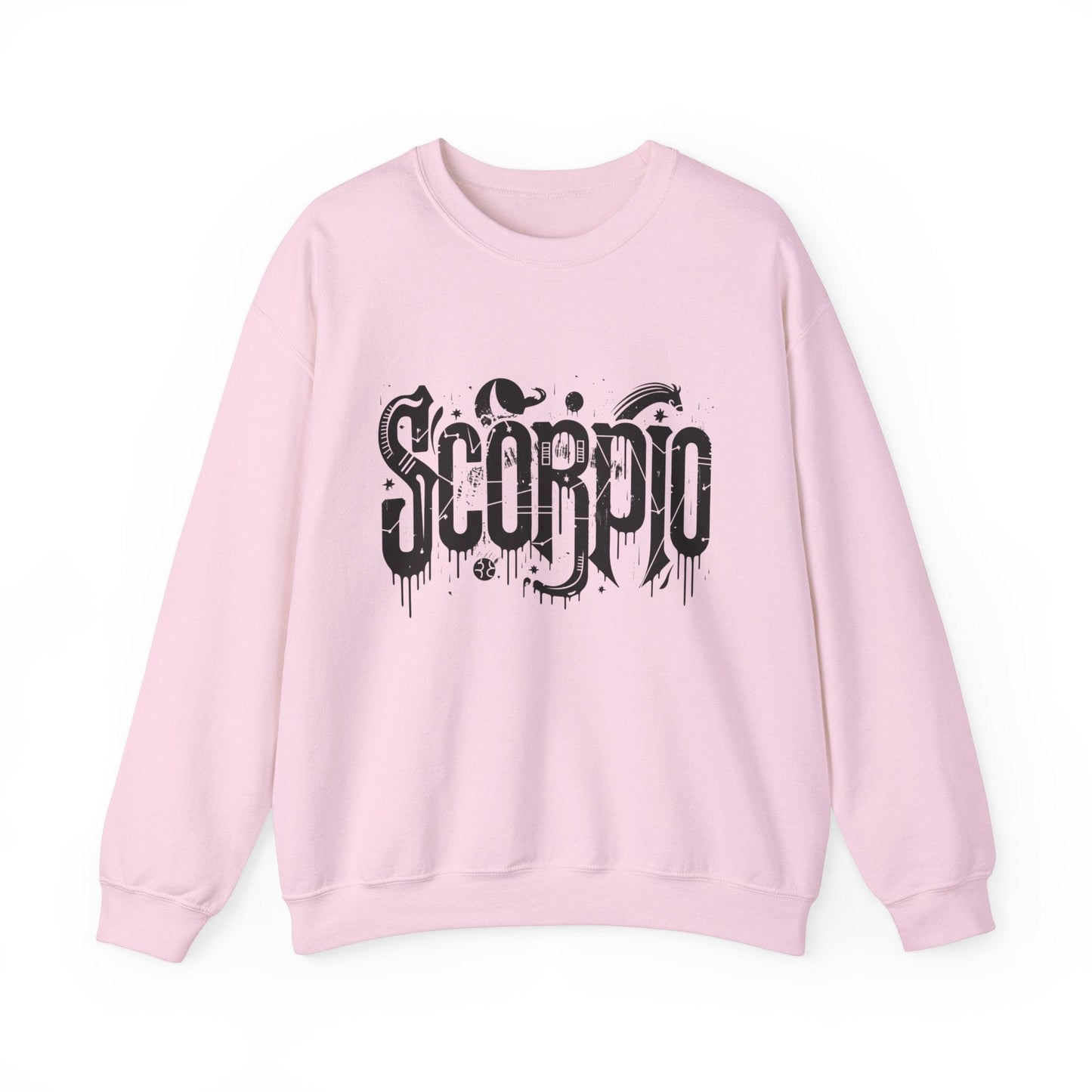 Sweatshirt S / Light Pink Shadow Strike Scorpio Sweater: Depths Unveiled