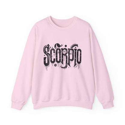 Sweatshirt S / Light Pink Shadow Strike Scorpio Sweater: Depths Unveiled