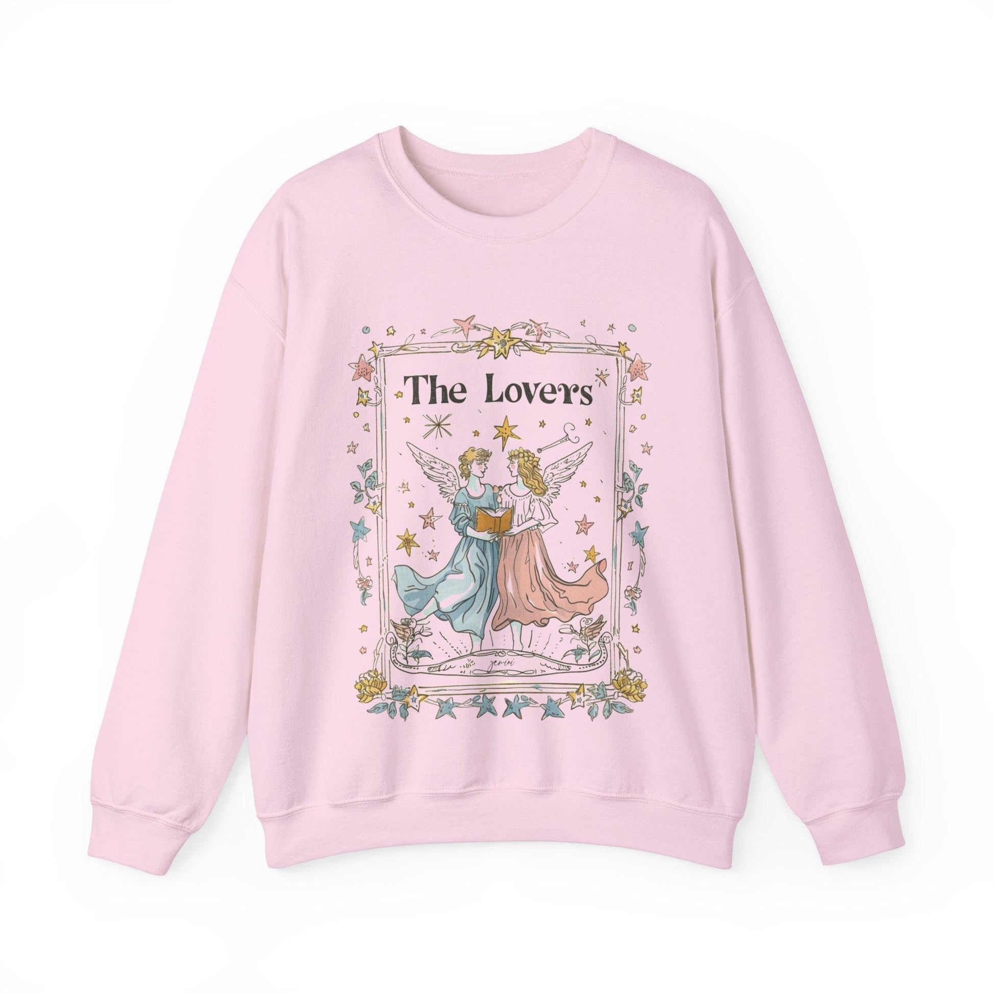 Sweatshirt S / Light Pink The Lovers Gemini Sweater