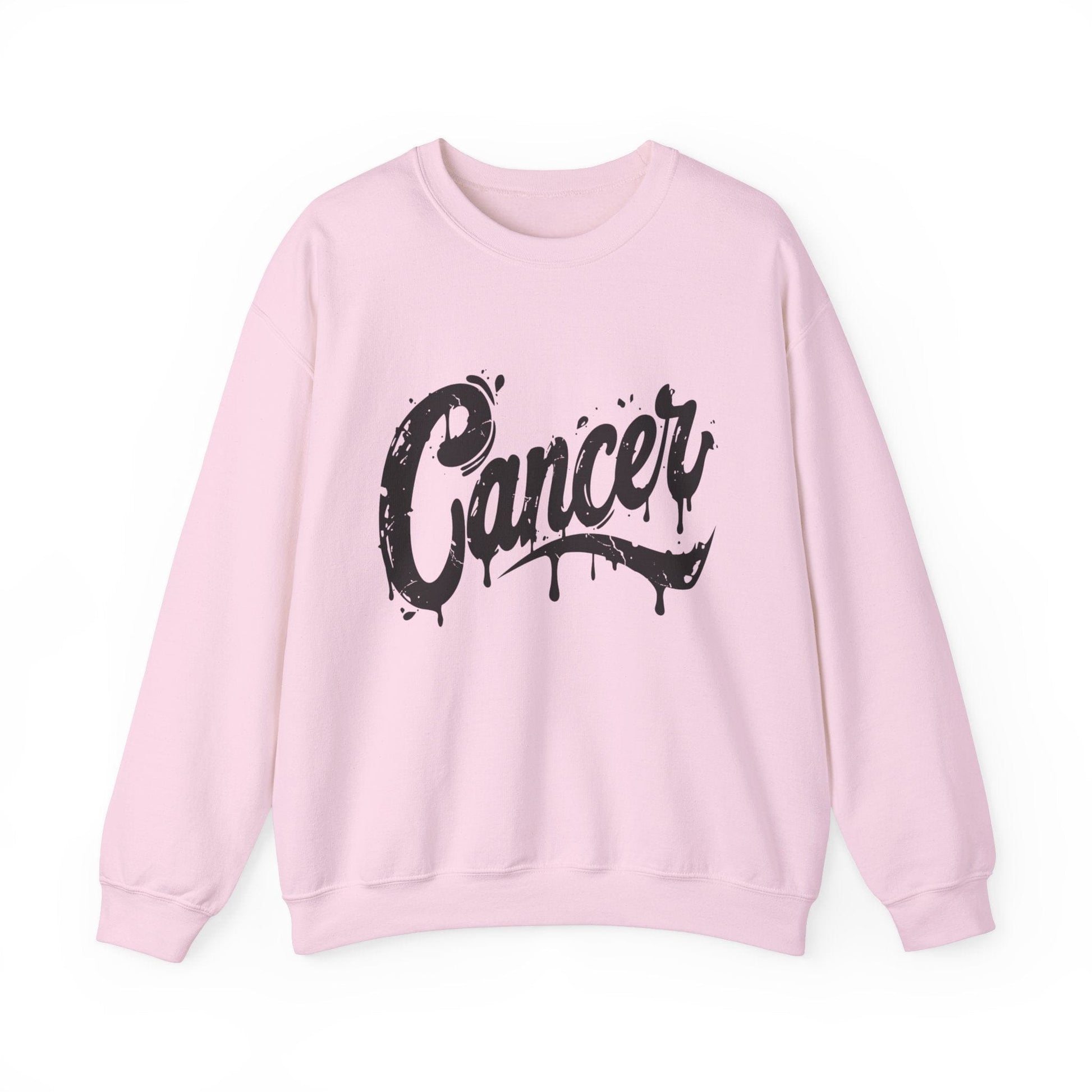 Sweatshirt S / Light Pink Tidal Emotion Cancer Sweater: Comfort in the Currents