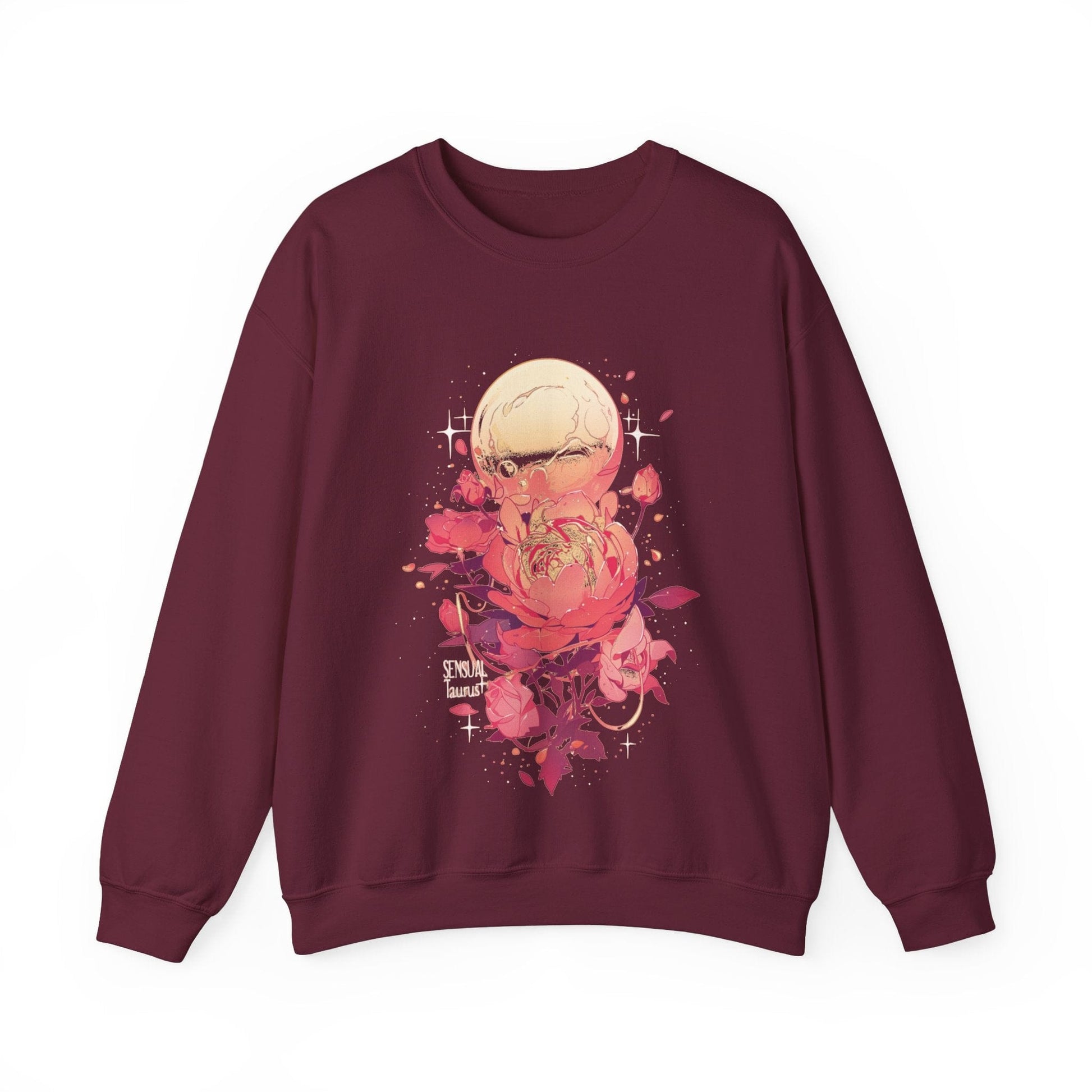 Sweatshirt S / Maroon Celestial Sensuality: Venus in Taurus Sweater