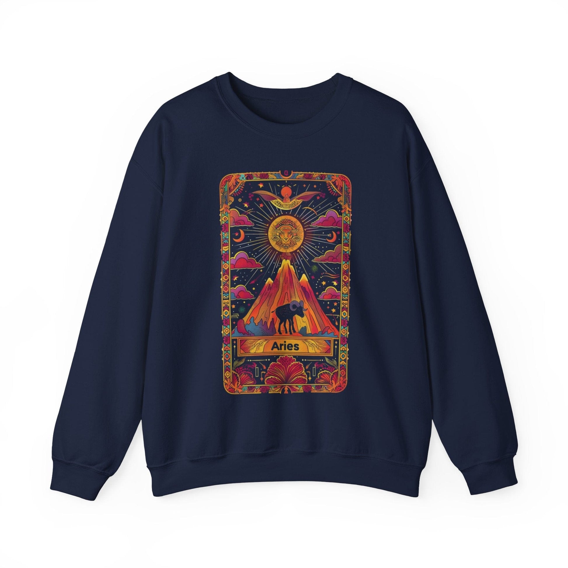 Sweatshirt S / Navy Aries Mountain Soft Sweater: Summit of Style