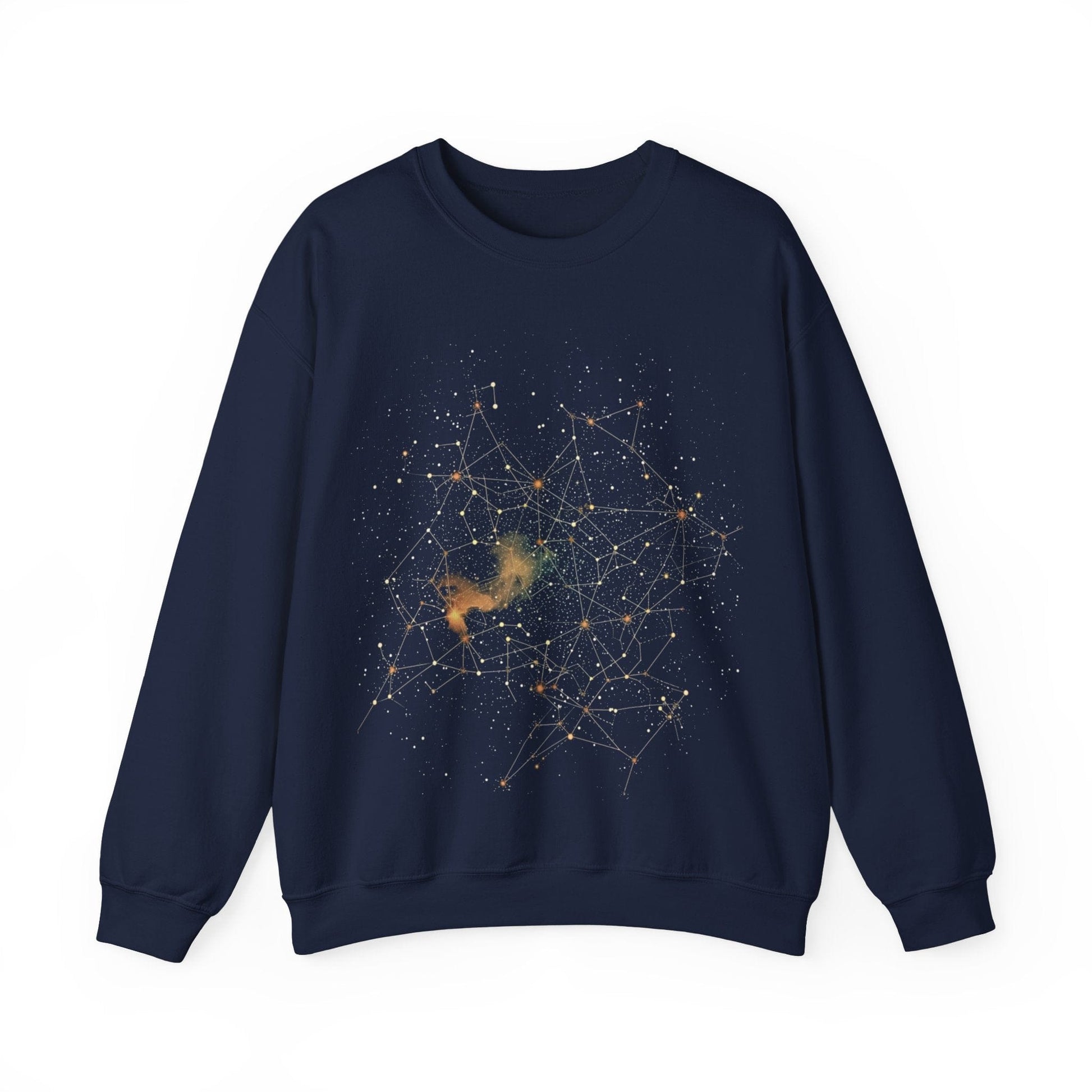 Sweatshirt S / Navy Constellation Lines Sweater