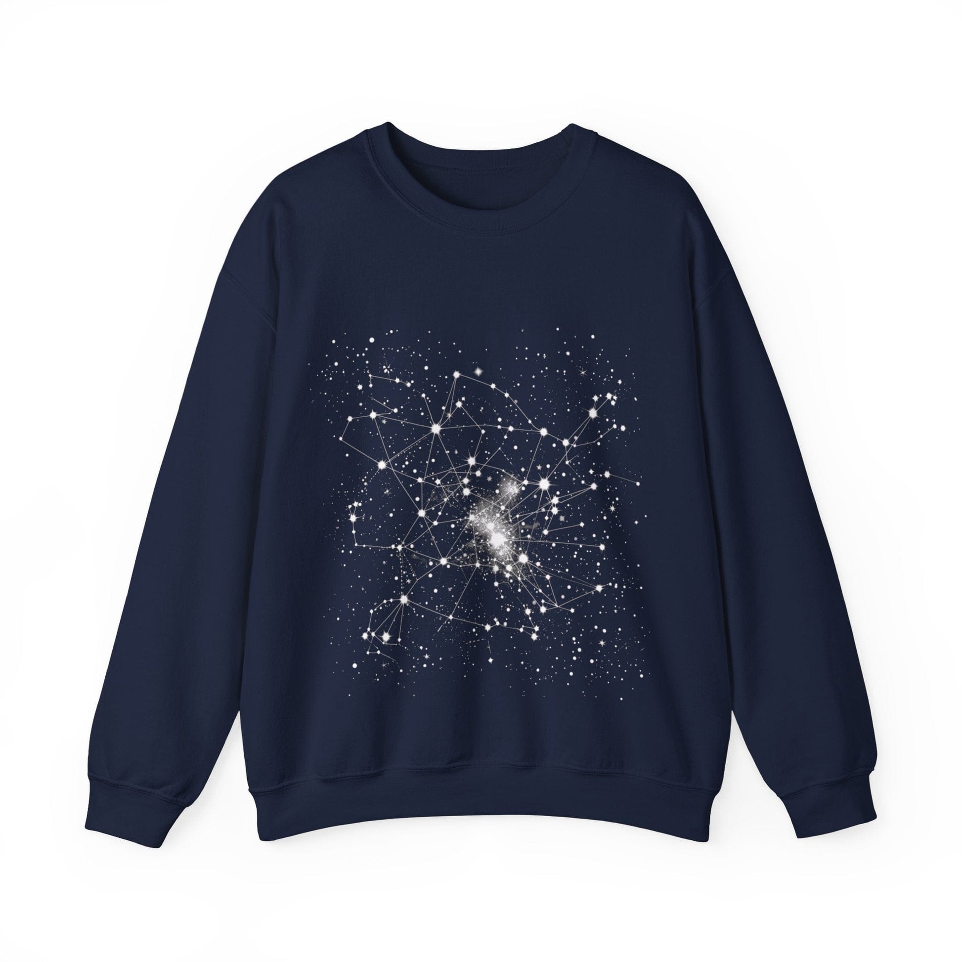 Sweatshirt S / Navy Cosmic Lines Sweater