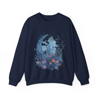 Sweatshirt S / Navy Embrace the Lunar Glow Sweater