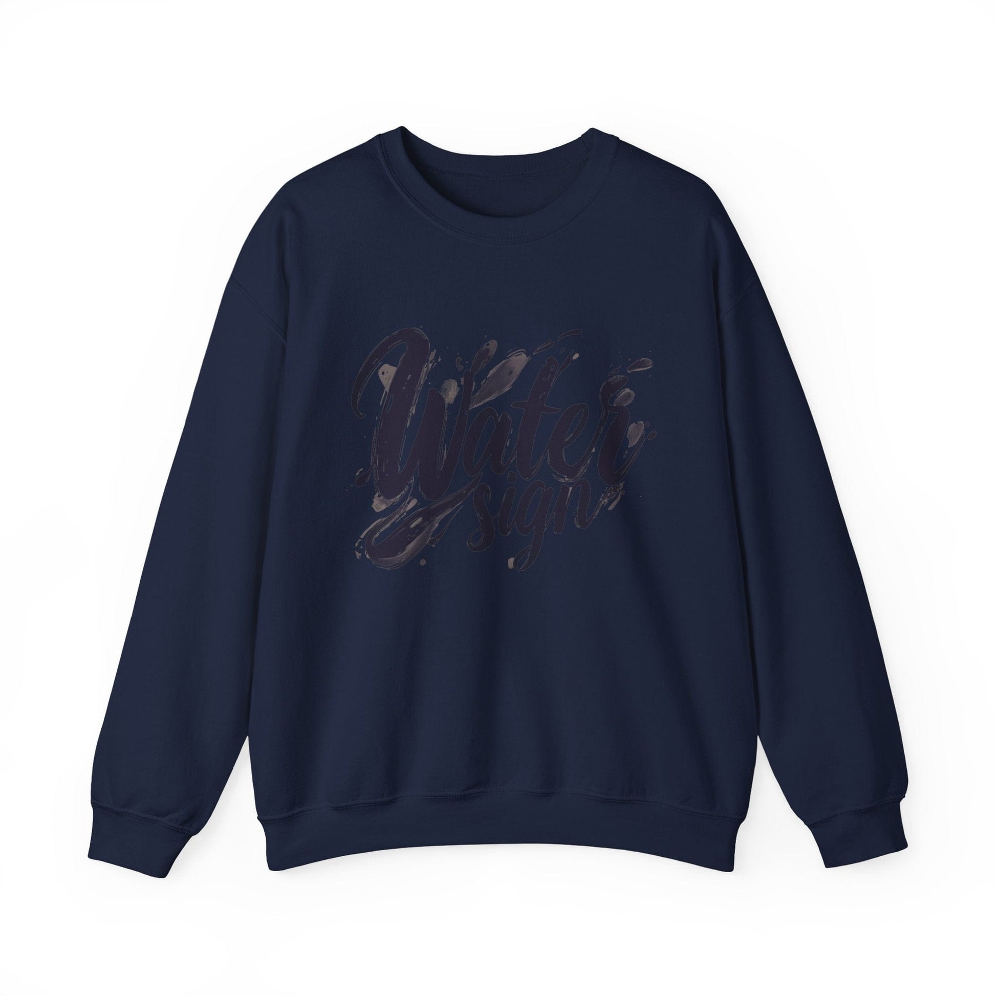 Sweatshirt S / Navy Fluid Essence Cancer Sweater: Waves of Intuition