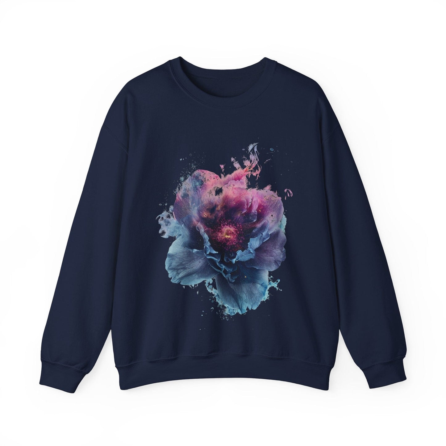 Sweatshirt S / Navy Galactic Bloom Sweater