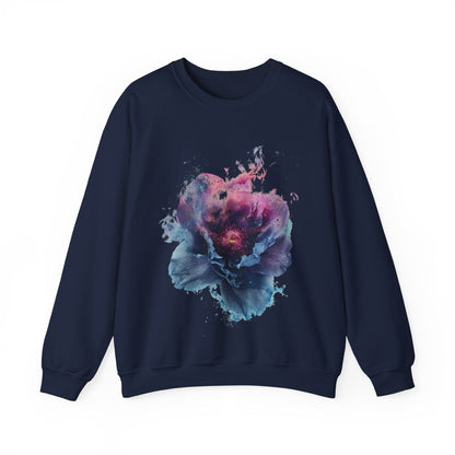 Sweatshirt S / Navy Galactic Bloom Sweater