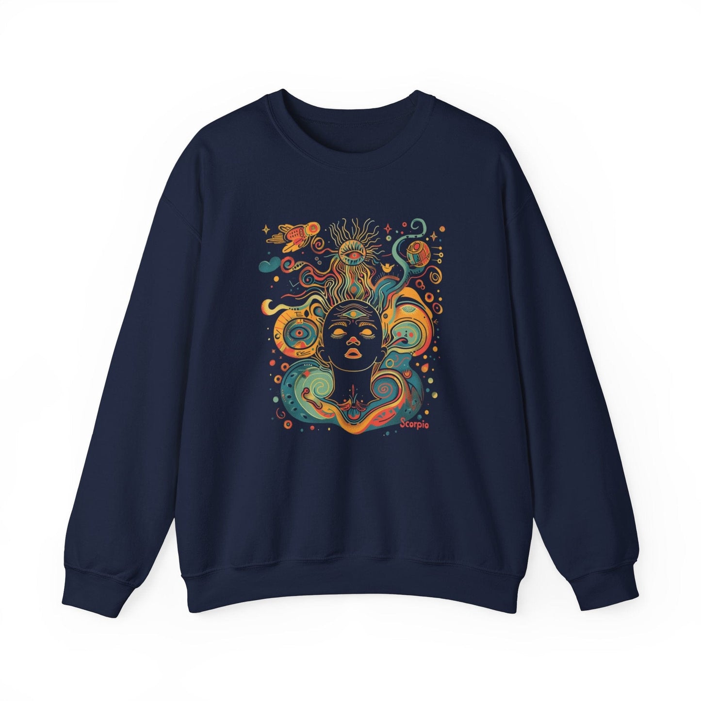 Sweatshirt S / Navy The Inner Eye Scorpio Extra Soft Sweater