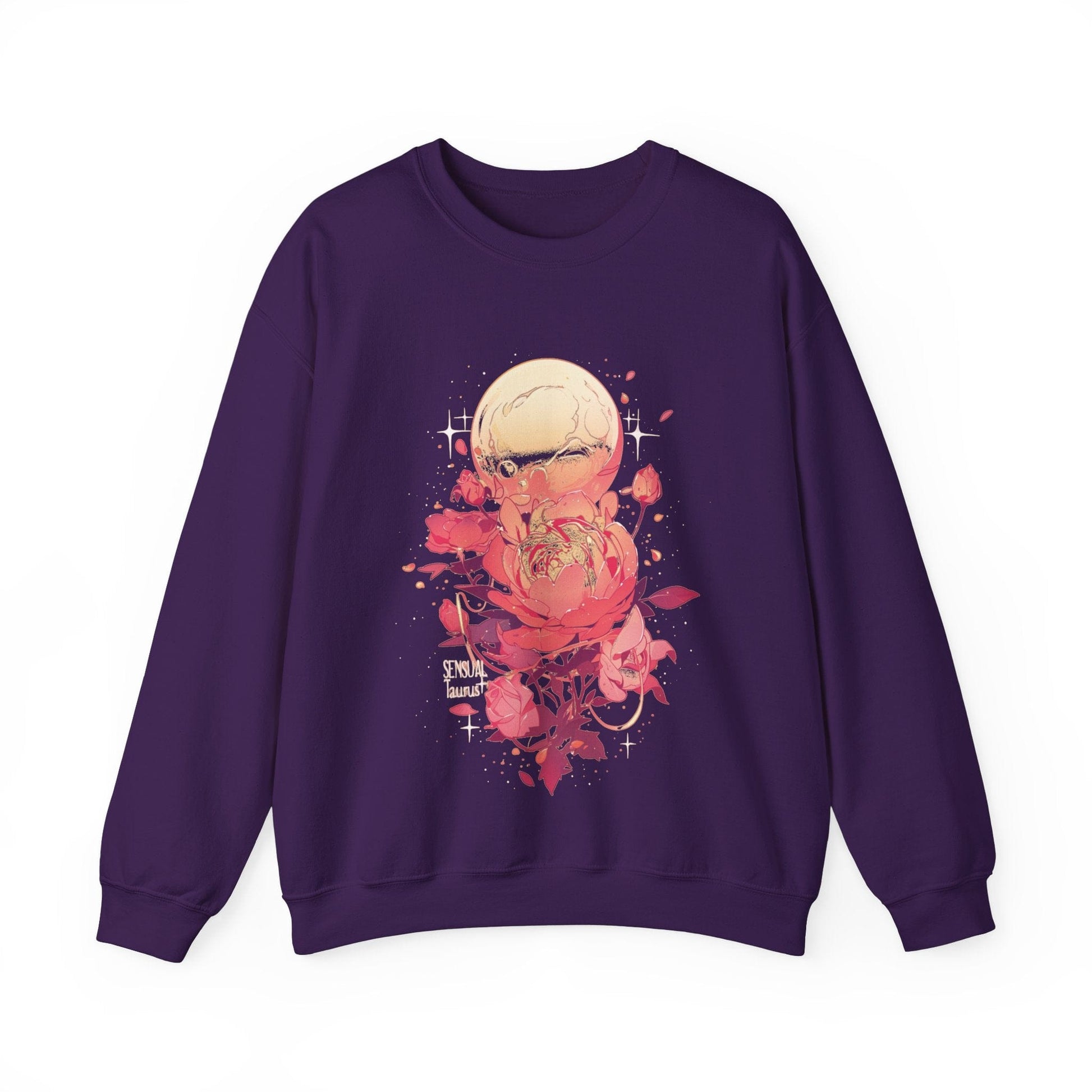 Sweatshirt S / Purple Celestial Sensuality: Venus in Taurus Sweater