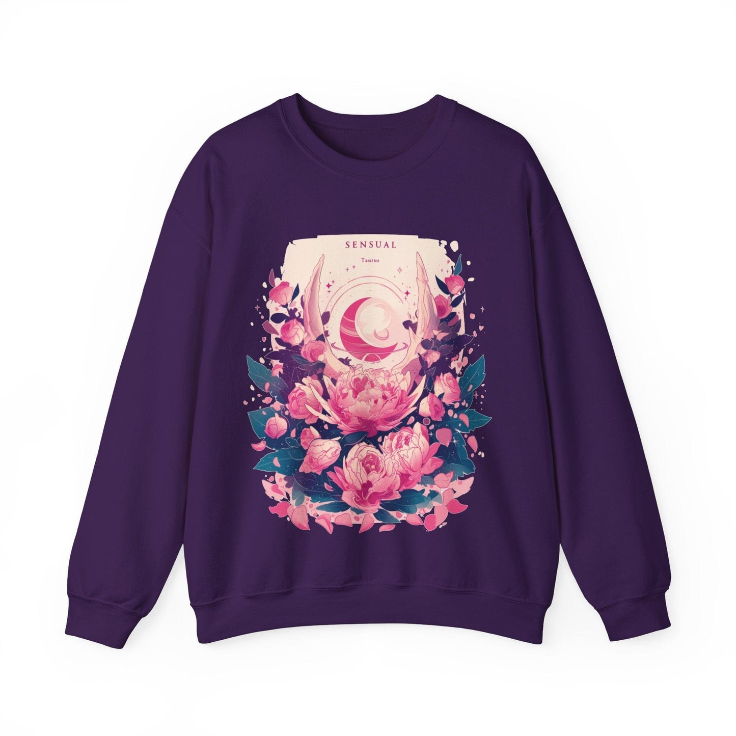 Sweatshirt S / Purple Venus in Taurus: Sensual Astrology Sweater