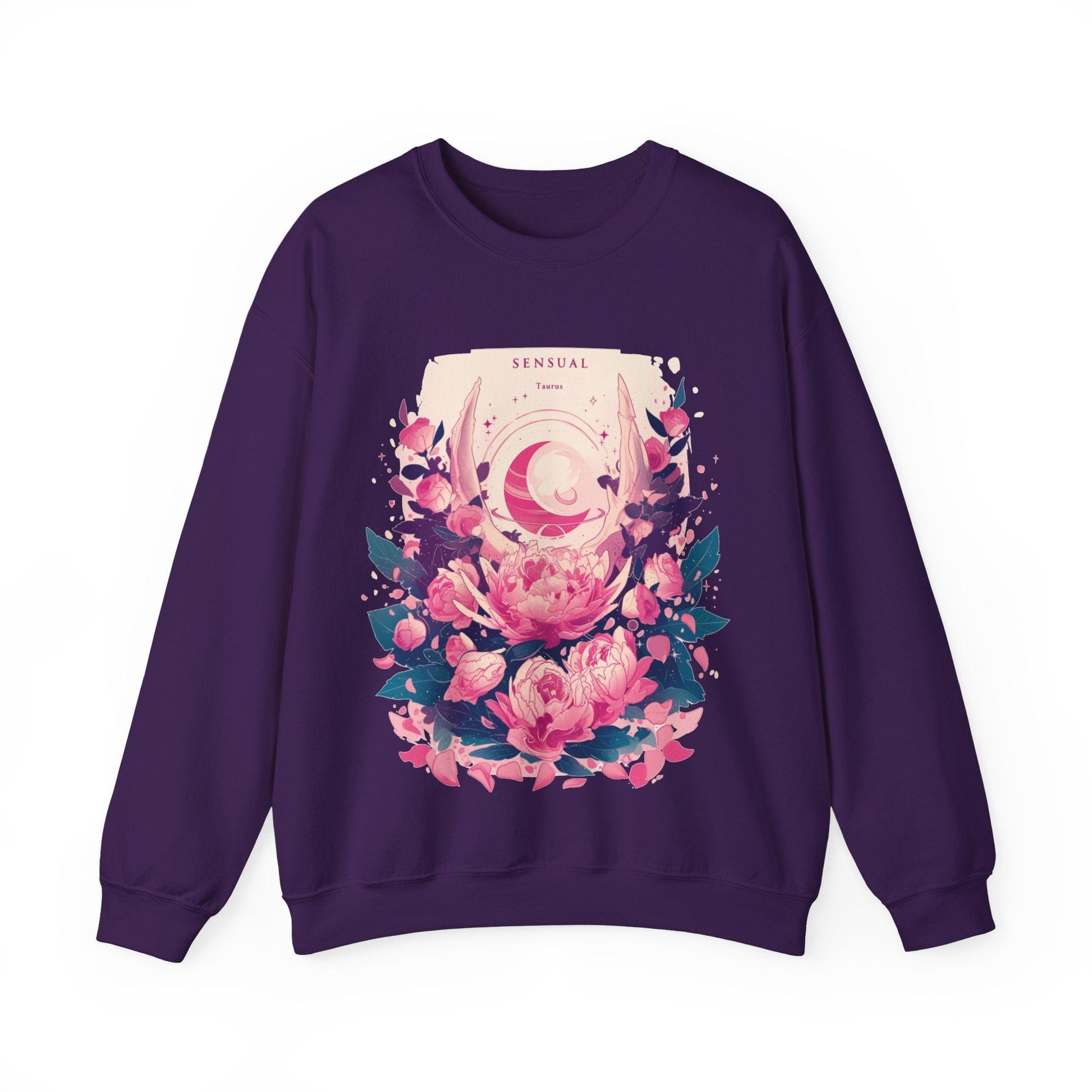 Sweatshirt S / Purple Venus in Taurus: Sensual Astrology Sweater