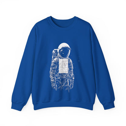 Sweatshirt S / Royal Astro Lines Sweater