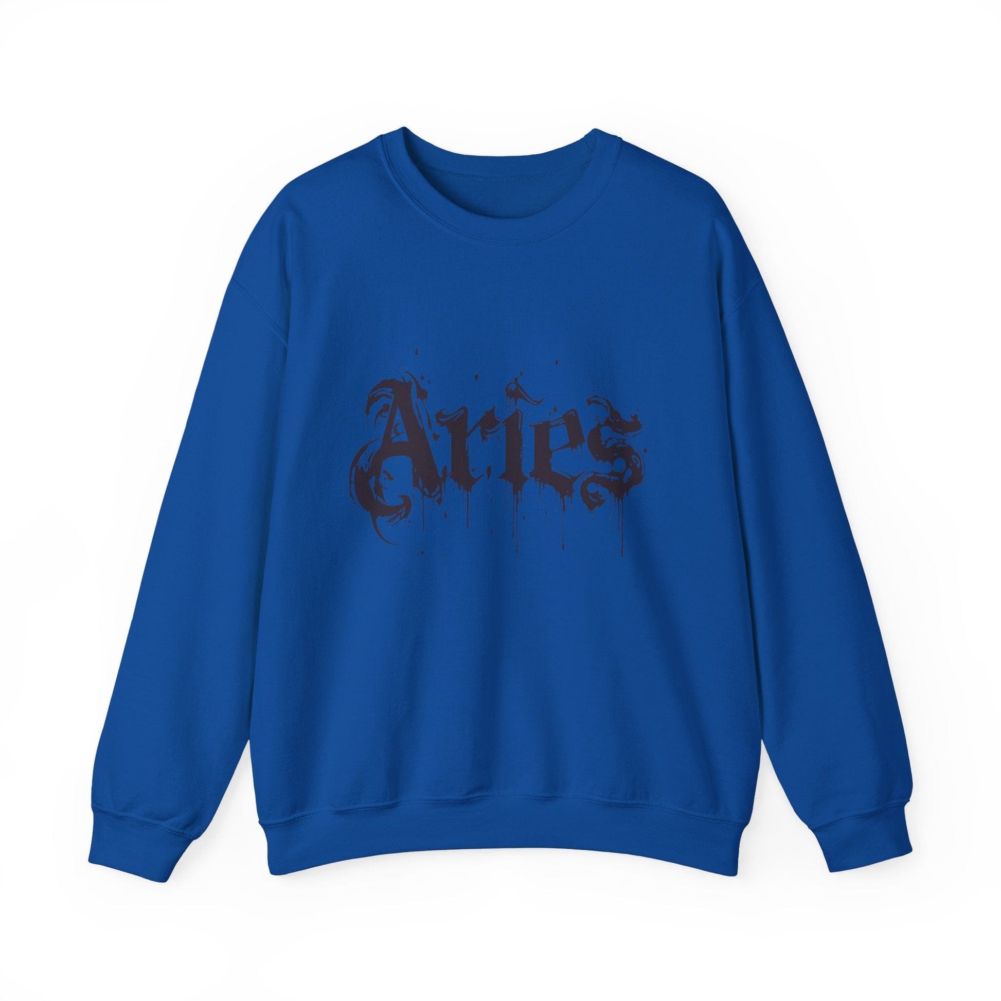 Sweatshirt S / Royal Astro Splash Aries Soft Sweater: Embrace Your Fire