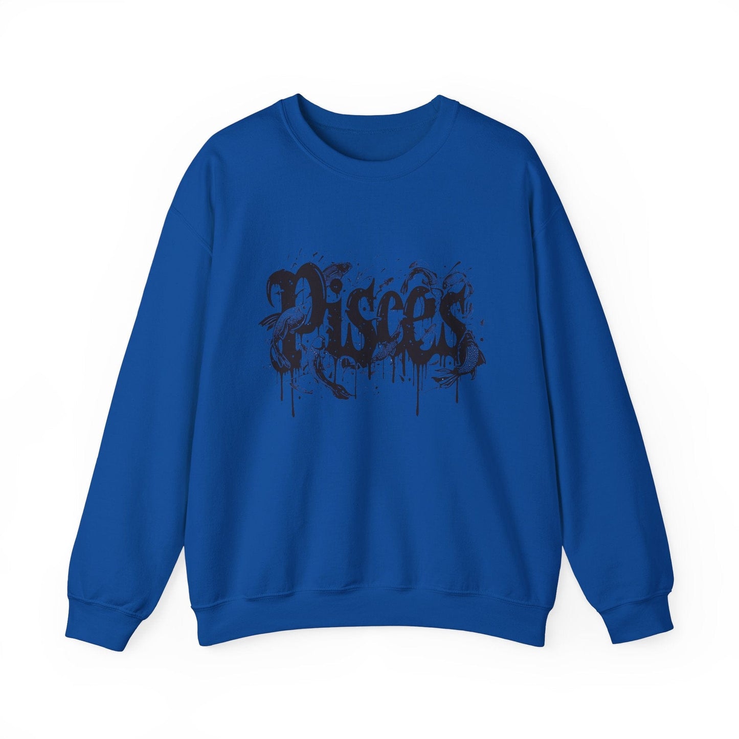 Sweatshirt S / Royal Deep Dive Pisces Sweater: Embrace the Creative Flow