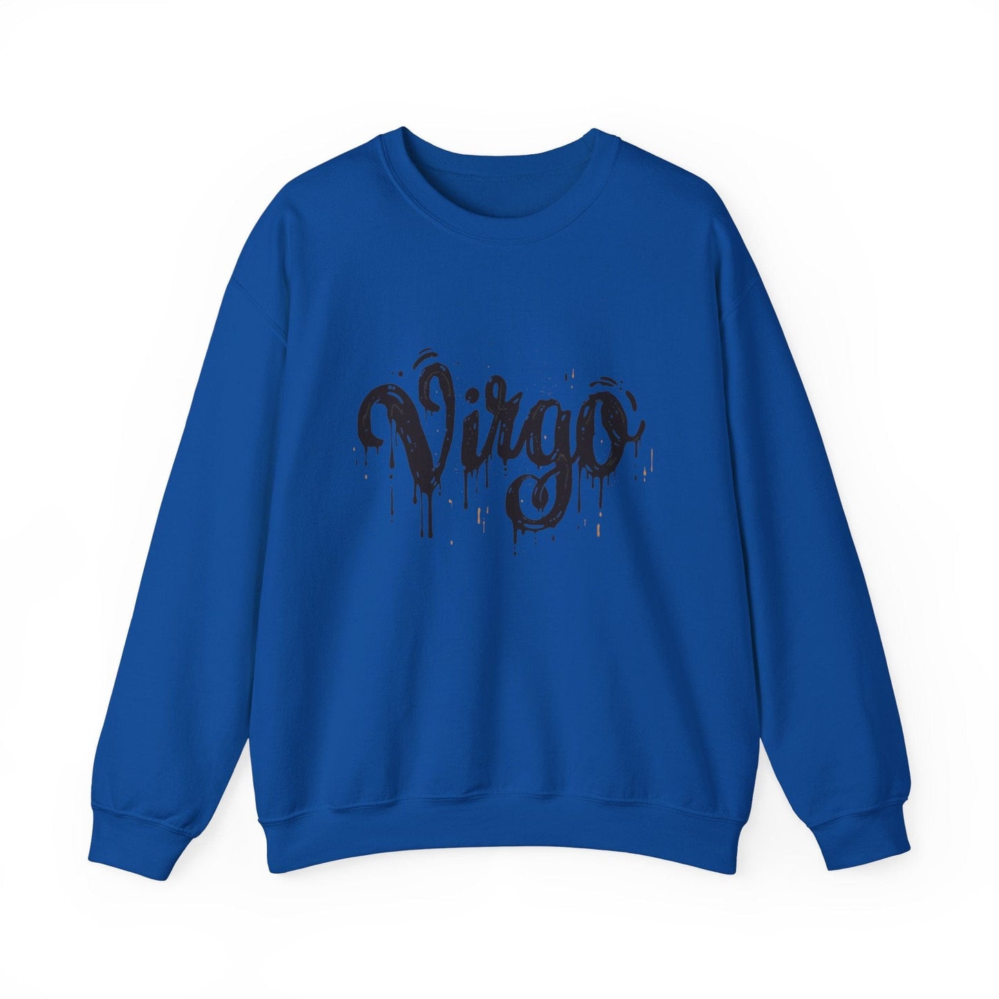 Sweatshirt S / Royal "Inkwell Virtue" Virgo Sweater: The Art of Perfection