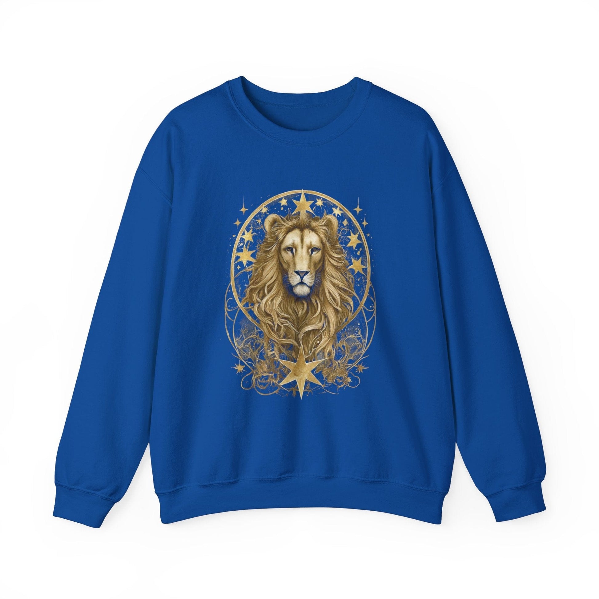 Sweatshirt S / Royal Majestic Leo Soft Crewneck Sweatshirt