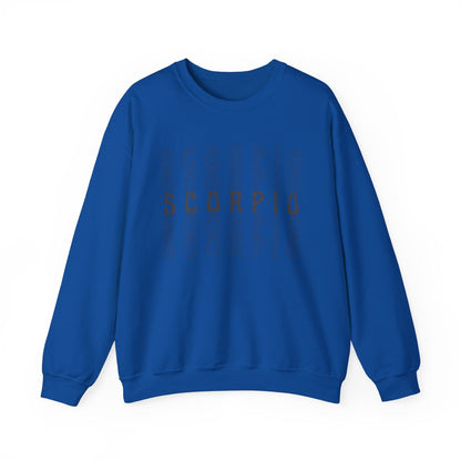 Sweatshirt S / Royal Scorpio Zodiac Essence Extra Soft Sweater: Minimalism for the Enigmatic