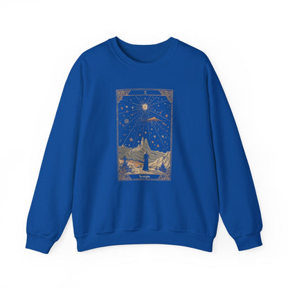 Sweatshirt S / Royal The Ambitious Visionary Scorpio Extra Soft Sweater