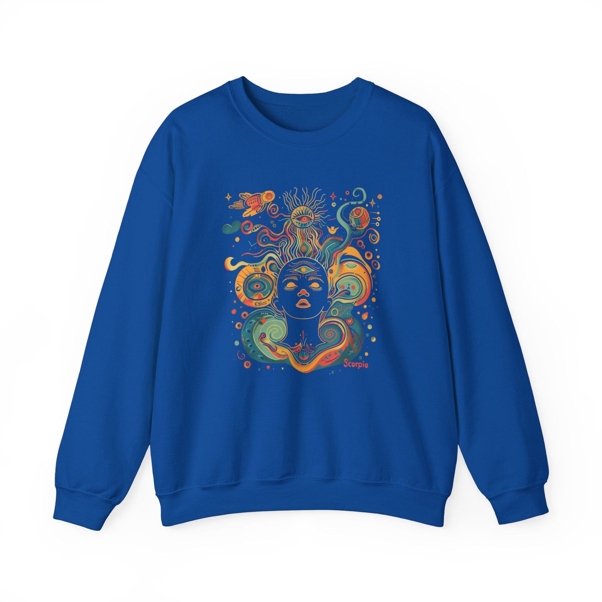 Sweatshirt S / Royal The Inner Eye Scorpio Extra Soft Sweater