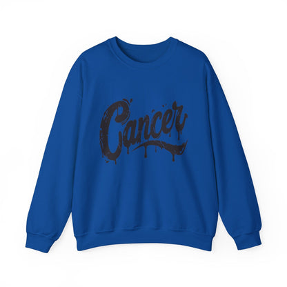 Sweatshirt S / Royal Tidal Emotion Cancer Sweater: Comfort in the Currents