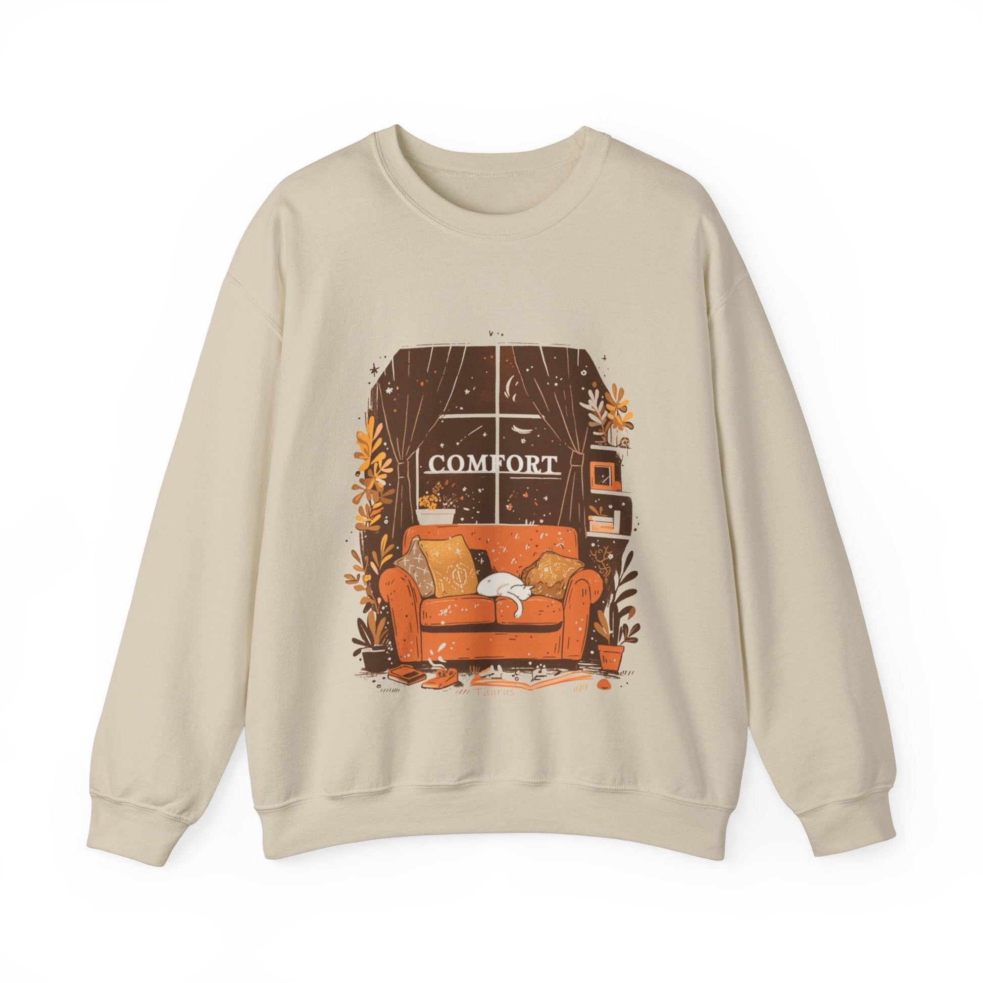 Sweatshirt S / Sand Astrological Comfort: Taurus the Seeker Sweater