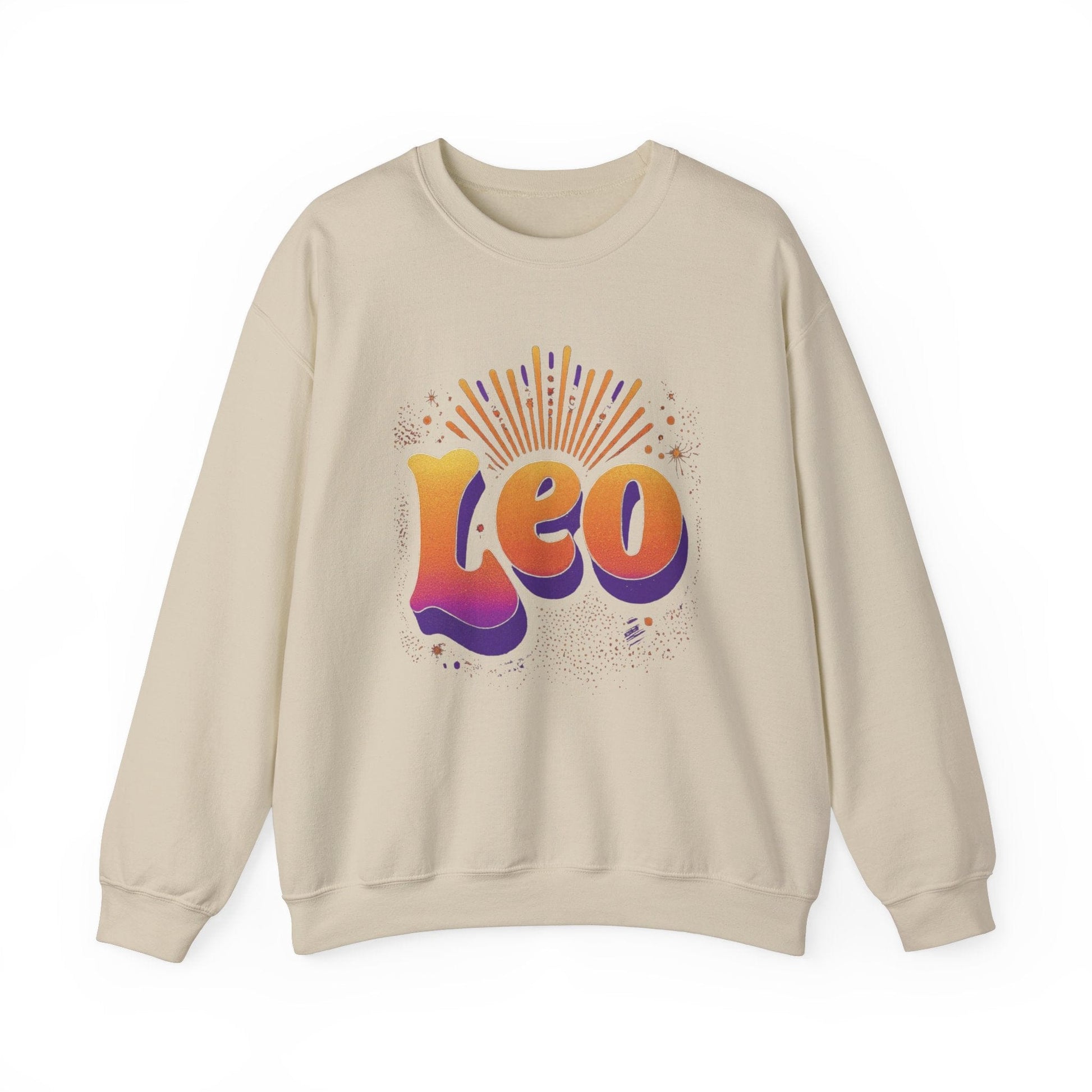 Sweatshirt S / Sand Groovy 70s Leo Soft Sweater