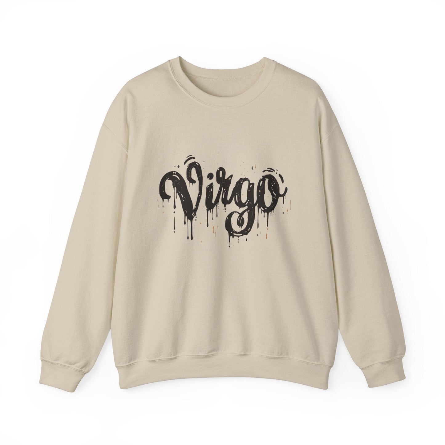 Sweatshirt S / Sand "Inkwell Virtue" Virgo Sweater: The Art of Perfection