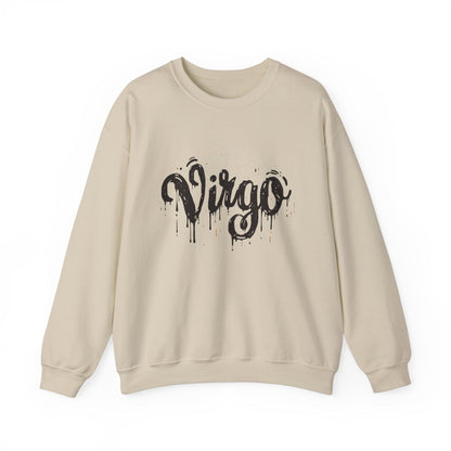 Sweatshirt S / Sand "Inkwell Virtue" Virgo Sweater: The Art of Perfection