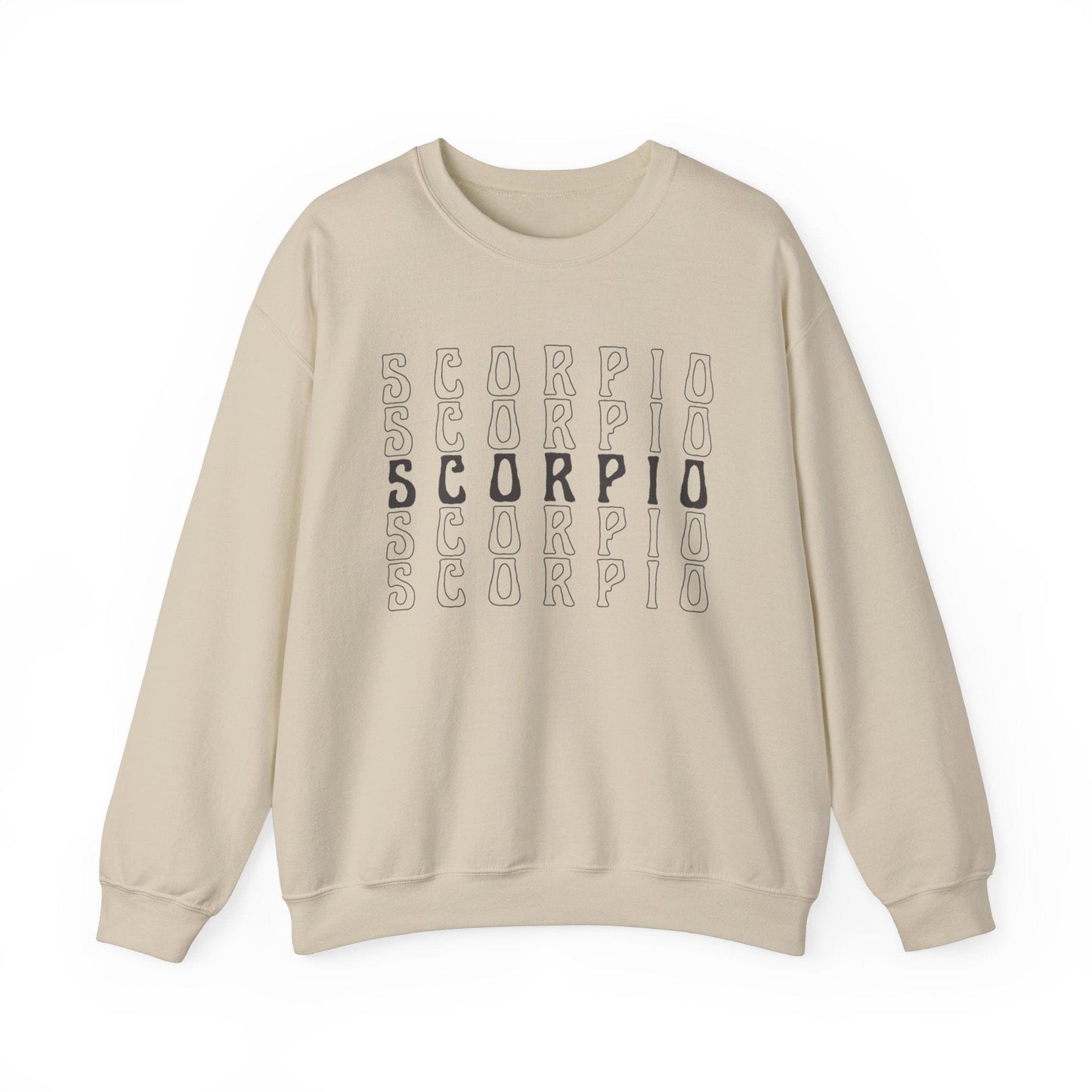 Sweatshirt S / Sand Scorpio Zodiac Essence Extra Soft Sweater: Minimalism for the Enigmatic