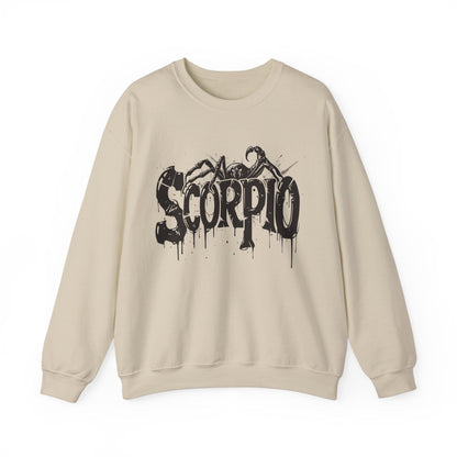 Sweatshirt S / Sand Sting of Mystery Scorpio Sweater: Embrace the Darkness