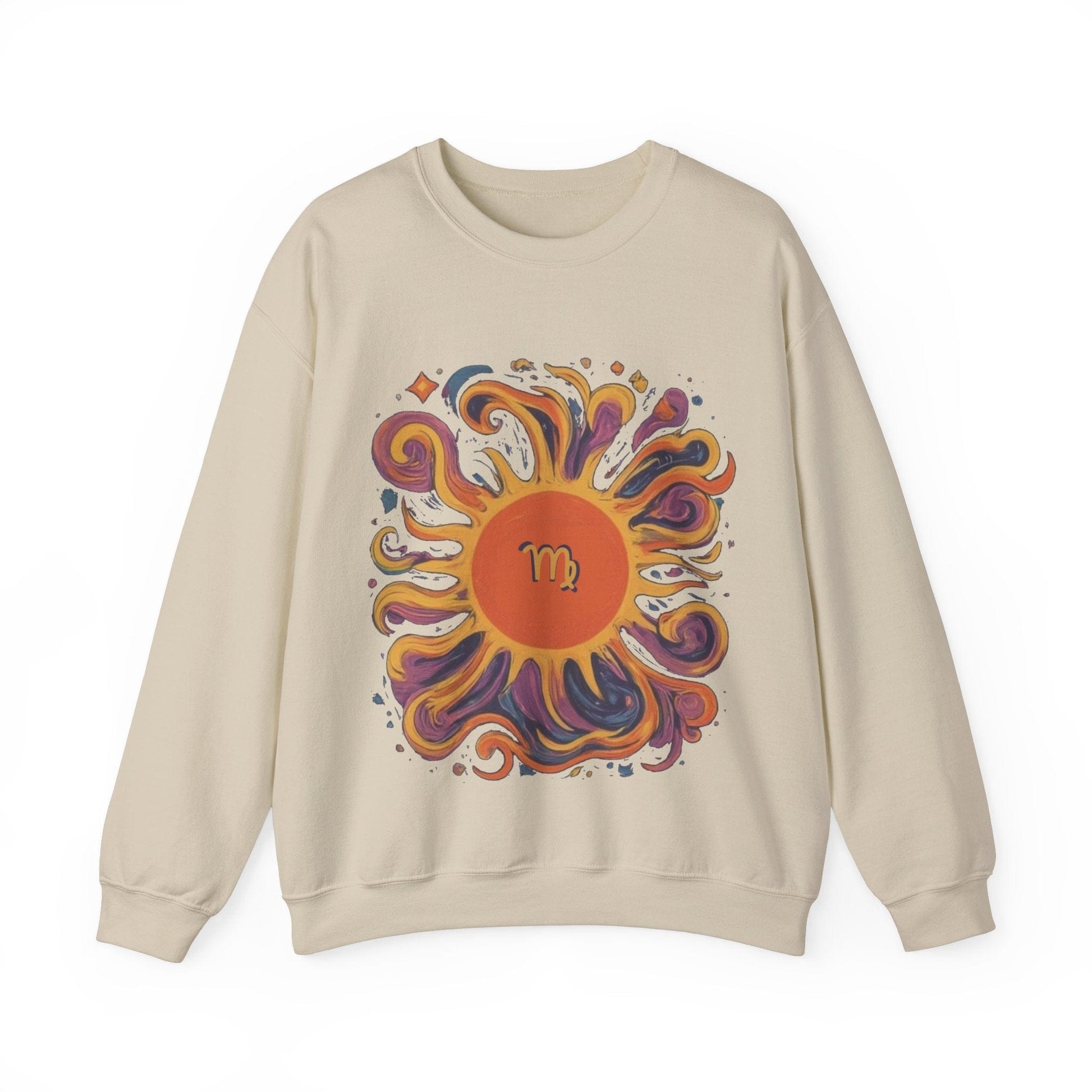 Sweatshirt S / Sand Virgo Sun Extra Soft Sweater: Meticulous Comfort