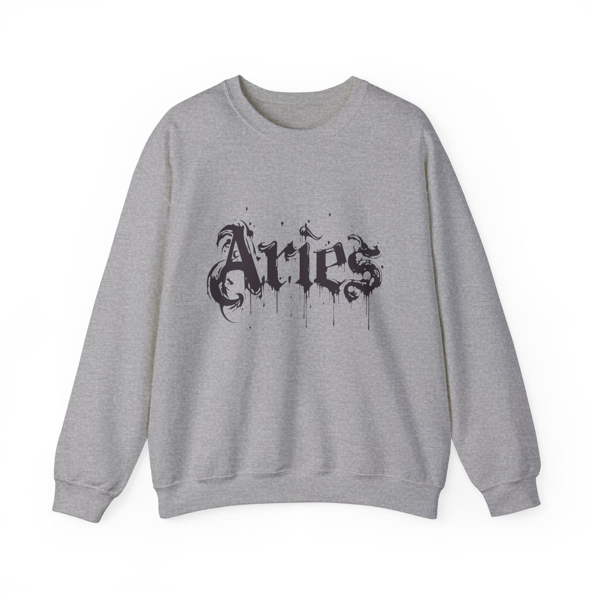 Sweatshirt S / Sport Grey Astro Splash Aries Soft Sweater: Embrace Your Fire