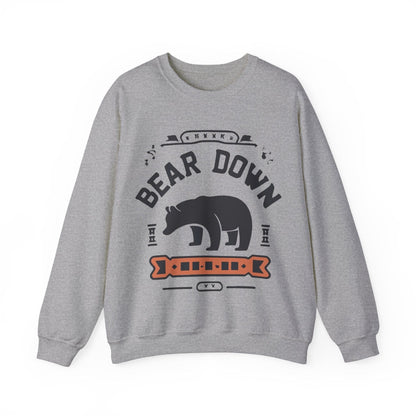 Sweatshirt S / Sport Grey Bear Down Chicago Bears Vintage Sweatshirt