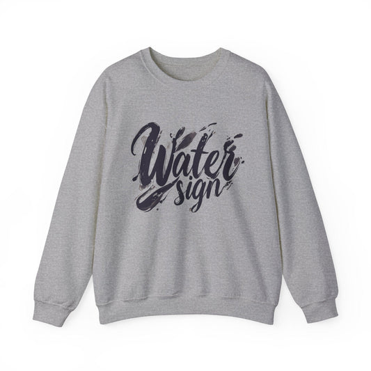 Sweatshirt S / Sport Grey Fluid Essence Cancer Sweater: Waves of Intuition